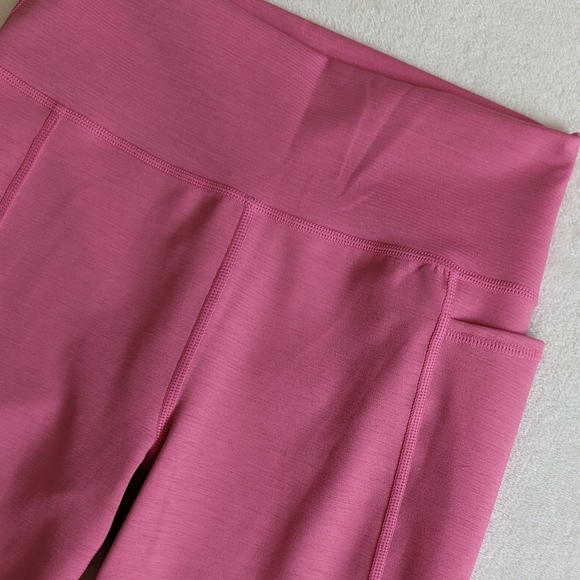Sweaty Betty Leggings Super Sculpt High Rise 7/8 Side Pocket Pink M (8/10) NWT - Picture 5 of 16